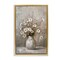 Stupell Industries Vintage Still Life Daisies Floater Framed Canvas Wall Art Design by LSR Design Studio